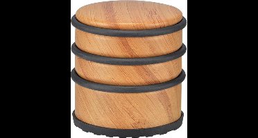 Haushalt 16015 - Deurstopper - bamboe design - 1.1 kg - 7x7cm