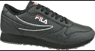 Polyester Vetersneaker Met Contrasterende Details