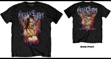 Guns N' Roses - Torso Heren T-shirt - 2XL - Zwart