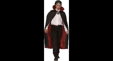 Vampier cape met rode binnenzijde