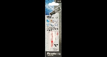 Piranha Reciprozaagblad Metaal, flexibel, recht, lengte 152mm- HiTech - 3mm., 152mm. X22182