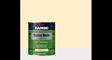 Rambo Buiten Beits Dekkend - 0,75 liter - Klassiekcrème