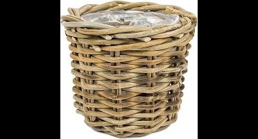 Bloempotje Rotan D18 H14 CM