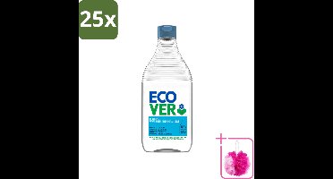 25 x Ecover - Afwasmiddel - Kamille & Clementine - 950 ml - Bulkverpakking - Afwasmiddel kamille en clementine - Douchemop - Plantaardig afwasmiddel