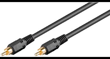 Goobay Digitale coax-audiokabel, RCA S/PDIF, 5 m