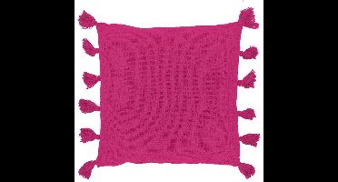 Unique Living - Sierkussen Jonne - Fuchsia - 45x45cm