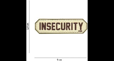 101 Inc Embleem 3D Pvc Insecurity Coyote  18004
