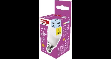 EMOS LED-lamp Classic Mini Globe / E14 / 6,5 W (60 W) / 806 lm / koudwit, ZQ1E44
