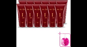 12 x Van Gils - Douchegel - I for Her - Zachte Reiniging & Luxe Geurbeleving - 150 ml - Bulkverpakking - Douchegel vrouwelijk - Douchemop - Reiniging huid