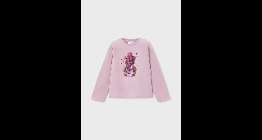 MAYORAL - Meisjes t-shirt - Maat 128 - Jongens - Roze -