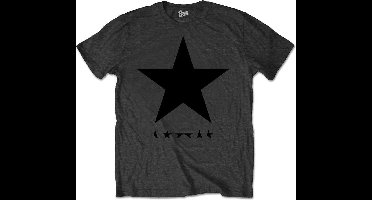 David Bowie - Blackstar Heren T-shirt - XXL - Grijs
