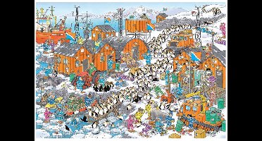 Jumbo legpuzzel Jan van Haasteren South Pole Expedition 1000 stukjes.