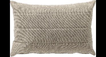 Dutch Decor TALIA - buitenkussen 40x60 cm - waterafstotend en uv-bestendig - Pumice Stone - taupe