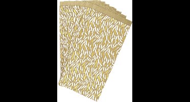Cadeauzak clairefontaine 12x24x4.5 kraft golf 50st