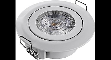 Heitronic 500665 DL7202 LED-inbouwlamp LED LED vast ingebouwd 5 W Wit