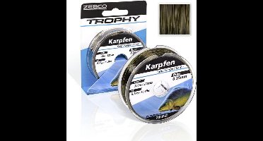 Zebco Nylon Trophy Carp 300m - Maat : 0.35mm - 9.2 kilo
