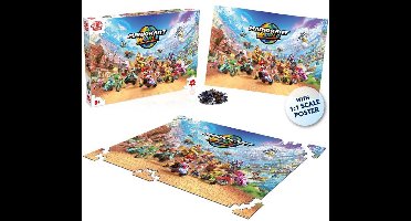 Puzzel - WINNENDE ZETTEN - Mario Kart Wereld - 1000 stukjes - Vanaf 8 jaar