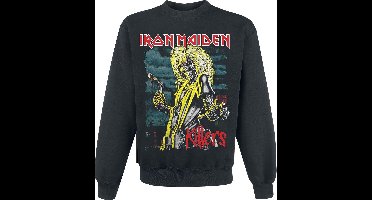 Iron Maiden Killers Green Clouds Heren Sweatshirts - zwart - L