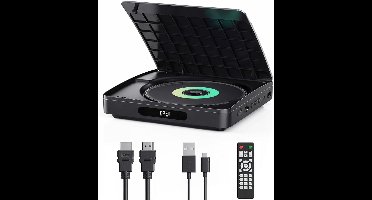 DailySupplies® DVD Speler met HDMI - Externe DVVD Speler - Zwart