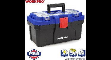 Gereedschapskist Workpro PVC Plastic 41 x 23 x 20,5 cm