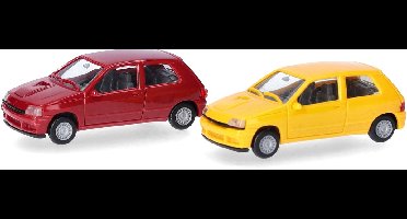 Renault Clio 16V Rood / Geel (Minikit 2 St.)