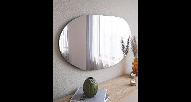 Skye Decor, Spiegel, Vanomi - Black, MDF, Zwart, 52 x 2,2 x 89 cm