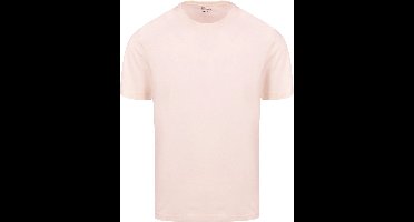 King Essentials The Steve T-Shirt Lichtroze - Maat M - Heren - Casual T-shirts