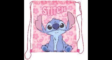 Lilo & Stitch Gymtas - Zwemtas - 40 cm - Roze - Voor Kinderen