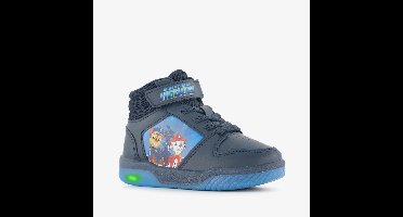 Paw Patrol hoge jongens sneakers met lichtjes blauw - Maat 29