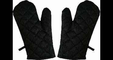 Benza Ovenwanten - Links en Rechts - Zwart - 20 x 30 cm