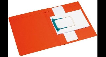 Jalema S lor Clipex Plus Snelhechtmap A4, Zuurvrij Karton, 250 vel, Rood (pak 10 stuks)