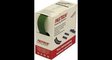 FASTECH® B25-STD-H-033505 Klittenband Om op te naaien Haakdeel (l x b) 5 m x 25 mm Groen 5 m