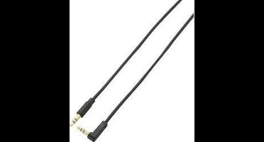 SpeaKa Professional SP-7870060 Jackplug Audio Aansluitkabel [1x Jackplug male 3,5 mm - 1x Jackplug male 3,5 mm] 1.00 m