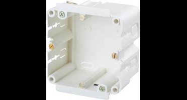 Heidemann 09830 Kabelgoot Apparaat-inbouwdoos (b x h x d) 70 x 70 x 50 mm Grijs 1 stuk(s)