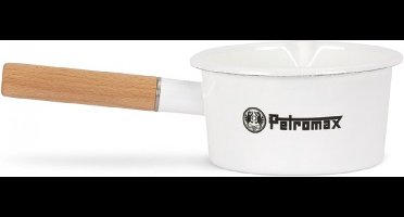 Emaille saus pan wit 0,5L