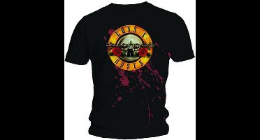 Guns N' Roses - Bullet Heren T-shirt - L - Zwart