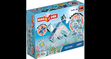 Geomag MagiCube Jungle Animals Junior - Magnetische Bouwblokken - 14-delig - Vanaf 1 jaar