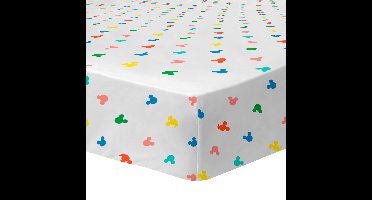 Disney Mickey Mouse Hoeslaken, Good Days - Eenpersoons - 90 x 190/200 cm - Katoen