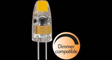 Capsule steeklampje - G4 - 1W - Koel Wit - 4000K - Dimbaar