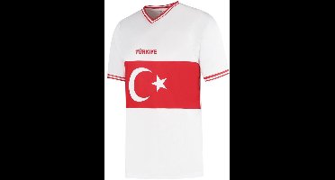 Turkije Voetbalshirt Thuis - Voetbalshirts Kinderen - Jongens en Meisjes - Sportshirts - Volwassenen - Heren en Dames - Maat 152