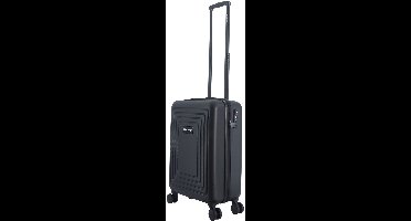 Discovery Coast Harde Handbagage Koffer / Trolley / Reiskoffer - Small - 41 Liters - Zwart - Zwart / Small