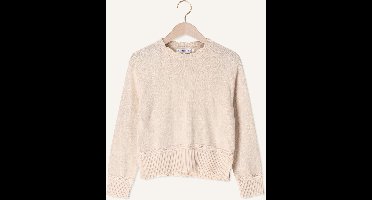 MAYORAL Knitted Smooth Sweater Truien & Vesten Meisjes - Sweater - Hoodie - Vest- Beige - Maat 92