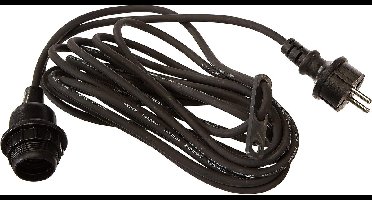 Hanglamp Outdoor IP44 E27 met 5M kabel en Stekker