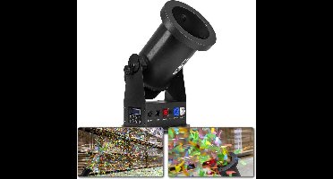 BeamZ CC1200 Confetti launcher met DMX en draadloze afstandsbediening