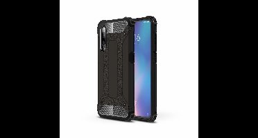 Hoesje Geschikt Voor Samsung Galaxy A50s/A30s Hybrid Armor Hoesje - Zwart