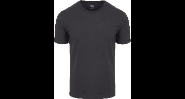 King Essentials The Shawn T-Shirt Antraciet - Maat XXL - Heren - Casual T-shirts