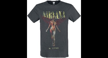 Nirvana Amplified Collection - In Utero Heren T-shirt - houtskool - 3XL
