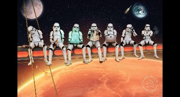 Poster Stormtrooper on Girders 91,5x61cm
