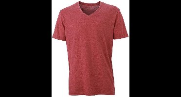 Fusible Systems - Heren James and Nicholson Heather T-Shirt (Rood)