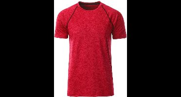 James and Nicholson - Heren Sportshirt (Rood)